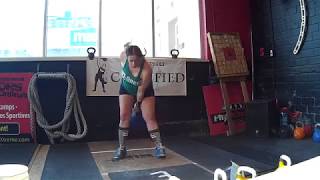 Pam Wheat - gold medal - Snatch 219 reps with 12 kg - Agatsu