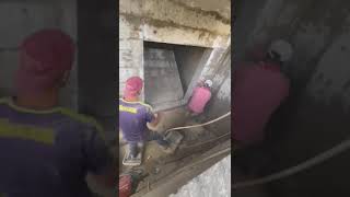 beton kapı yeri açma düşürme