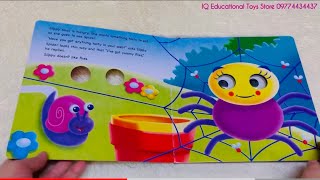 IQ ets Slippy snail board book for kids