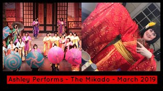 Ashley Performs - The Mikado -March 2019