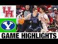 #4 Houston vs BYU Highlights | NCAA Men's Basketball | 2024 College Basketball