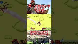 【スマブラSP】ガノンの技解説 下投げ