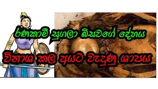 සුගලා දේවියගේ මමියේ ශාපය queen sugala devia #history #sugala