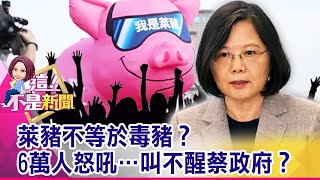 為萊豬下台沒必要？陳時中淪「政治打手」…撐得過風暴？諷刺！「3隻小豬」上街反毒豬…豬農轟小英背棄承諾！-【@ebcnotnews  精華篇】20201123-3