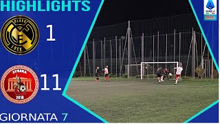 Black Lock - Syraka 1 - 11 : gol e highlights | 7^ Giornata Serie A OTCS (C7) 2024/25