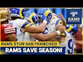 Rams Upset 49ers to Save Their Season! Big Takeaways, Why Rams Won't Rebuild and Make the Playoffs