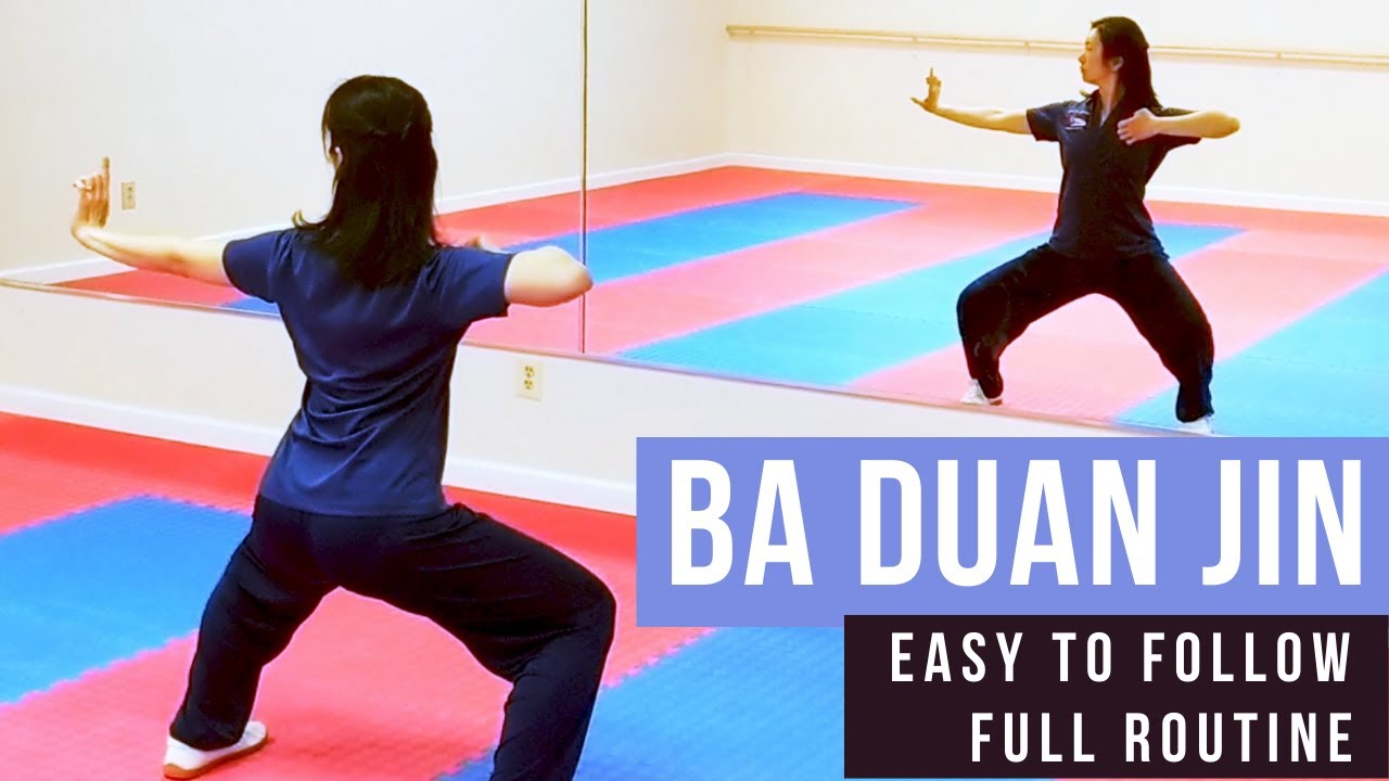 EASY To FOLLOW Health Qigong Ba Duan Jin - YouTube