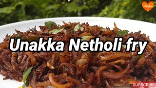 #Unakka Netholi Fry  #Dried Kozhuva fry  #Dried Anchovy fry  #ഉണക്ക നെത്തോലി ഫ്രൈ #Dried Nethili fry