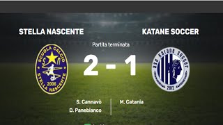 HIGHLIGHTS - 19* GIORNATA - ALLIEVI REGIONALI U17| STELLA NASCENTE 2-1 KATANE SOCCER