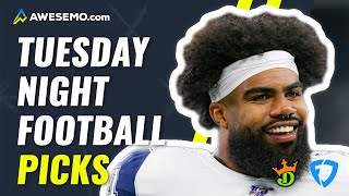 NFL DFS PICKS: RAVENS VS COWBOYS TUESDAY NIGHT FOOTBALL SHOWDOWN DRAFTKINGS & FANDUEL 12/8