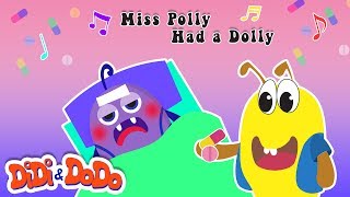 Miss Polly had a Dolly Song | Nursery Rhymes & Kids Songs by DiDi & DoDo