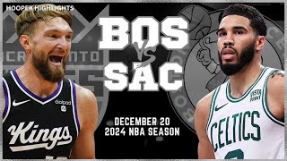 Boston Celtics vs Sacramento Kings Full Game Highlights | Dec 20 | 2024 NBA Season