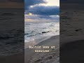 Baltic sea at sunrise 🇵🇱 #travelvideo #shortvideo #poland #shorts #sea