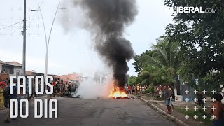 Moradores do Curió-Utinga protestam contra fechamento de acesso a rua e bloqueiam avenida João Paulo