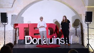 Why are we afraid of refugees? | Ahlam Alaqili & Carina Schmid | TEDxDonauinsel