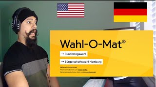 American Tries Wahl-O-Mat Which German Political Party Do I Align With