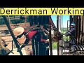 Derrickman Work On Monkey Board Part 9 ! Drilling Rig SLB ! #rig #shortvideo video#oilandgas #shorts