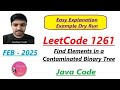 Find Elements in a Contaminated Binary Tree | LeetCode 1261 | Java Code | Developer Coder