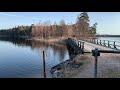 nature walk in sweden fagerön. sörmlandsleden section 29. walking video with birdsong and beauty