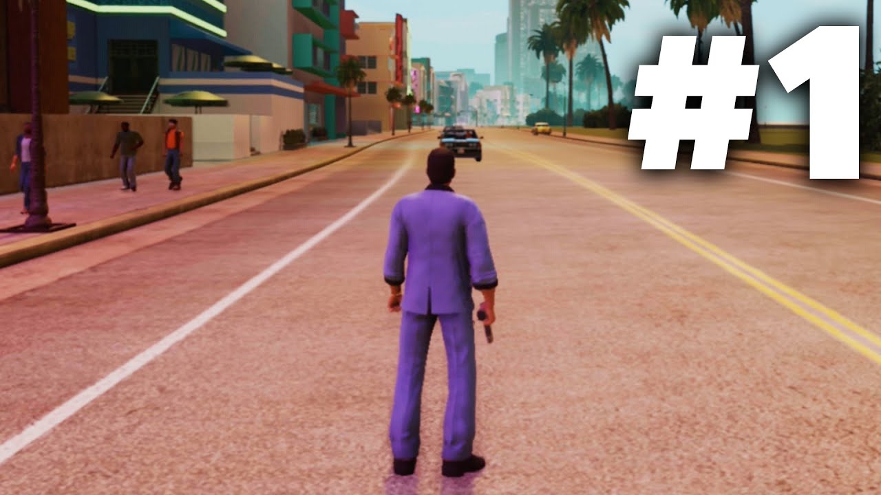 GTA Vice City Definitive Edition Gameplay Walkthrough Part 1 - IOS ...