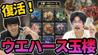 【モンスト】激闘再び！ウエハース攻略ついに復活！！今回は封印の玉楼(再現)クリアを目指す！？開封して即、大黒天＆アヴァロン！【なうしろ】