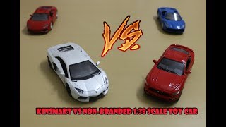 Kinsmart Vs Non-Branded 1:38 Scale Model Toy car Review