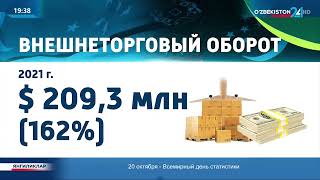 Строительство текстильного совместного предприятия в Бухарской области