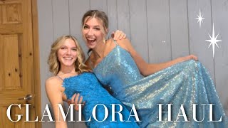 PROM DRESS TRY ON WITH GLAMLORA