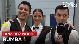 Der Tanz der Liebe 🥰 - Unsere Profis erklären euch die Rumba 💃🕺 | Let's Dance 2024