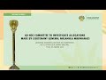 The Ad Hoc Committee to Investigate Allegations by Lieutenant-General Mkhwanazi, 5 August 2025