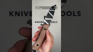 ANV Knives M311 SPELTER DLC Camo Elmax, Coyote Micarta Handle, Black Kydex Sheath, survival knife