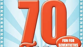 The 70th Birthday Game - a great new 70th birthday gift idea available from GoForItGames.com