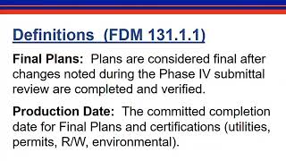 2019 Updates to FDM 131