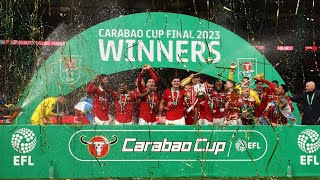 การฉลองแชมป์ “คาราบาวคัพ” ของสโมสร แมนฯ ยูไนเต็ด และทุกโมเมนต์หลังเกม (พากย์ไทย) | Carabao Cup 2023