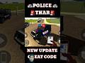 Finally Police Thar🤩🚨 Indian Bike Driving 3d New Update #shorts #ytshorts