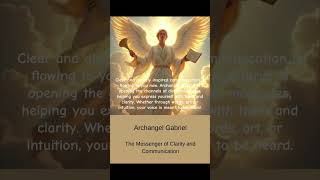 Archangel Gabriel - The Messenger of Clarity and Communication! @wellnessstudio7