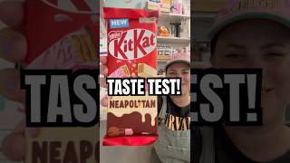 TRYING THE NEW NEAPOLITAN KITKAT! 🩷🤍🤎