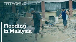Thousands displaced  in Malaysia as heavy monsoon rain causes flood