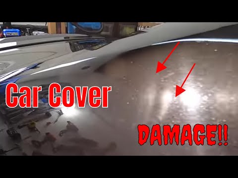 Car covers! No car cover is better than a cheap car cover. Here's why !!