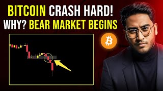 BITCOIN CRASH HARD WHY? | Bear Market Begins? | Bitcoin Updates | Crypto Market Updates