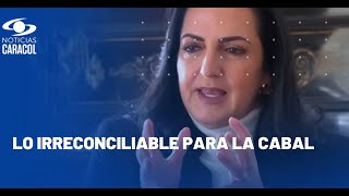 María Fernanda Cabal sobre relación de Lafaurie con gobierno: "Se genera una tensión muy aburridora"
