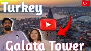 Turkey Istanbul || Galata Tower #travel #dailyvlog #turkey