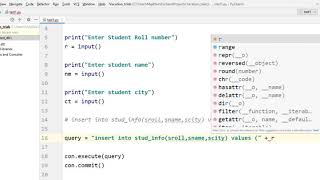 Connecting Python with SQLite3 DataBase Part-2 (Insert Query)