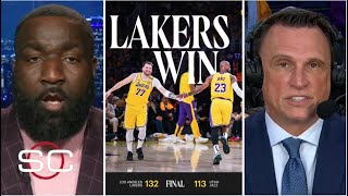 NBA should FEAR LeBron-Luka duo! - ESPN reacts to Luka Doncic shines in Lakers debut - Warriors?