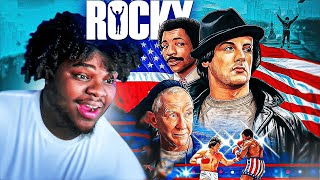 Watching ROCKY (1976) *MOVIE REACTION*