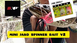 spinner bait untuk haruan geng😱 !!!! @EXPFISHING #minijakov2 #exp #emo8