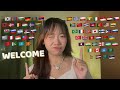 ASMR WELCOME in 60 Different Languages (Find and pronounce your language)