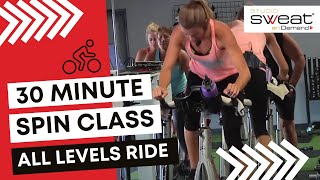 30 Minute Spin® Class - FAT TORCHING Indoor Cycling Workout for BEGINNERS & ALL