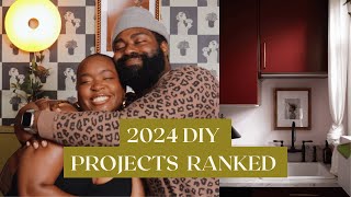 My BFF Rates My 2024 DIY Projects | Renter-Friendly Design and DIY's