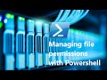 Managing File Permissions with PowerShell